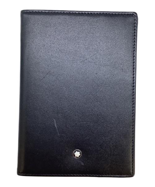 MONTBLANC（モンブラン）MONTBLANC (モンブラン) パスポートケース ブラックの古着・服飾アイテム