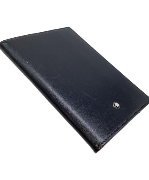 MONTBLANC（モンブラン）MONTBLANC (モンブラン) パスポートケース ブラックの古着・服飾アイテム