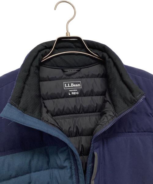 L.L.Bean（エルエルビーン）L.L.Bean (エルエルビーン) ダウンジャケット ブルー サイズ:Lの古着・服飾アイテム