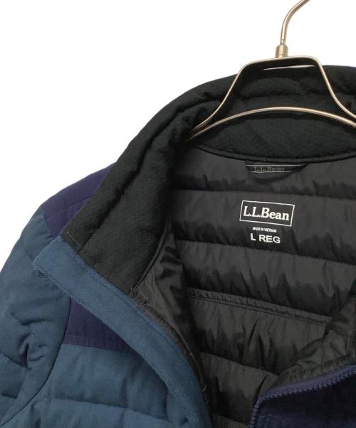 L.L.Bean（エルエルビーン）L.L.Bean (エルエルビーン) ダウンジャケット ブルー サイズ:Lの古着・服飾アイテム