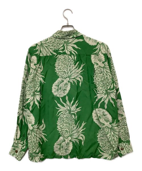 Sun Surf（サンサーフ）Sun Surf (サンサーフ) アロハシャツ グリーン サイズ:Mの古着・服飾アイテム