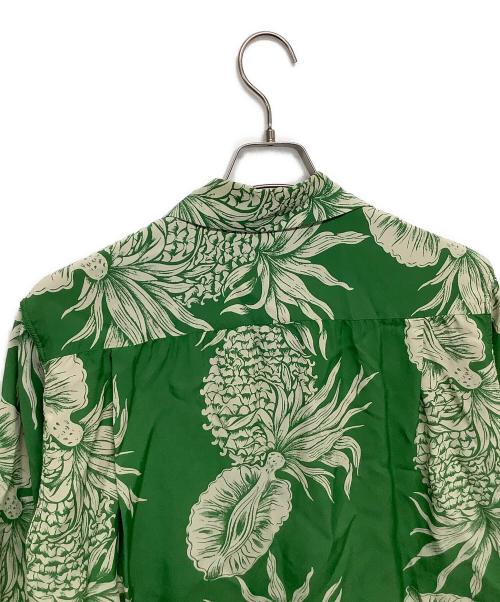 Sun Surf（サンサーフ）Sun Surf (サンサーフ) アロハシャツ グリーン サイズ:Mの古着・服飾アイテム