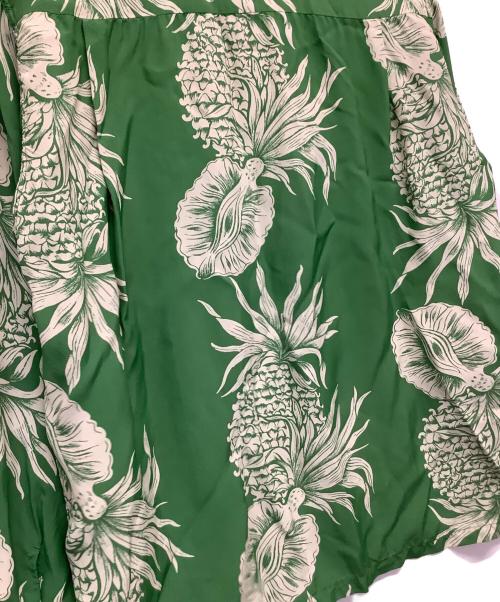 Sun Surf（サンサーフ）Sun Surf (サンサーフ) アロハシャツ グリーン サイズ:Mの古着・服飾アイテム