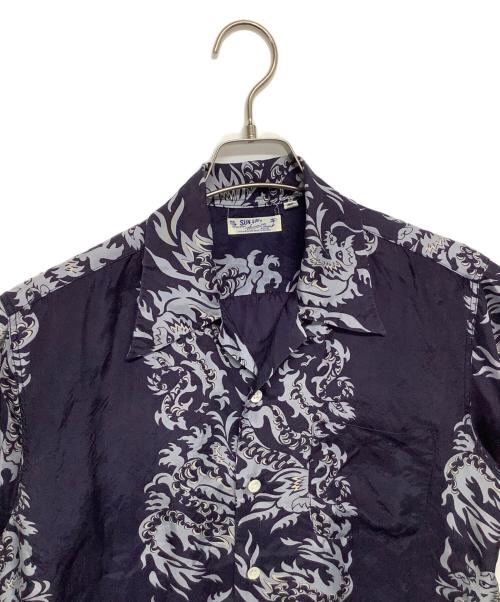Sun Surf（サンサーフ）Sun Surf (サンサーフ) アロハシャツ ネイビー サイズ:Mの古着・服飾アイテム