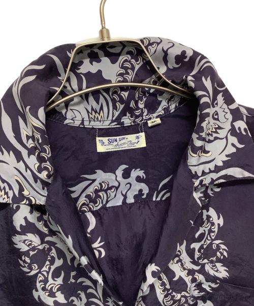 Sun Surf（サンサーフ）Sun Surf (サンサーフ) アロハシャツ ネイビー サイズ:Mの古着・服飾アイテム