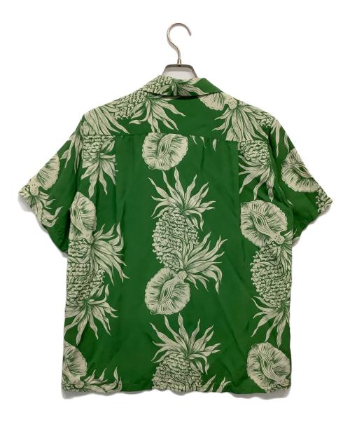 Sun Surf（サンサーフ）Sun Surf (サンサーフ) アロハシャツ グリーン サイズ:Mの古着・服飾アイテム