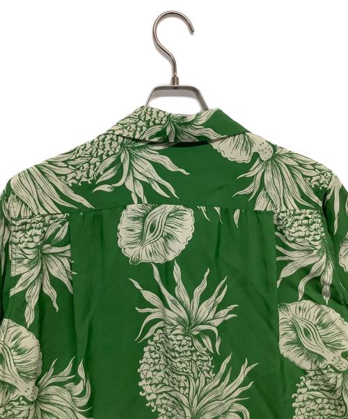 Sun Surf（サンサーフ）Sun Surf (サンサーフ) アロハシャツ グリーン サイズ:Mの古着・服飾アイテム