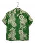 Sun Surf（サンサーフ）の古着「アロハシャツ」｜グリーン