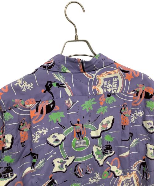 Kihi Kihi（キヒキヒ）Kihi Kihi (キヒキヒ) アロハシャツ バイオレット サイズ:Mの古着・服飾アイテム