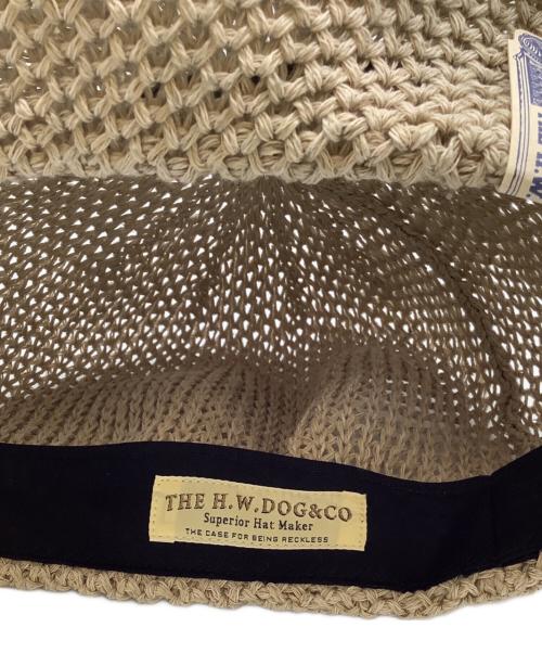 THE H.W.DOG&CO.（エイチダブリュードッグアンドコー）THE H.W.DOG&CO. (エイチダブリュードッグアンドコー) メッシュベレー帽　THE H.W.DOG&CO. サイズ:56〜59cmの古着・服飾アイテム