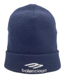 BALENCIAGA（バレンシアガ）の古着「ニット帽」｜ブラック