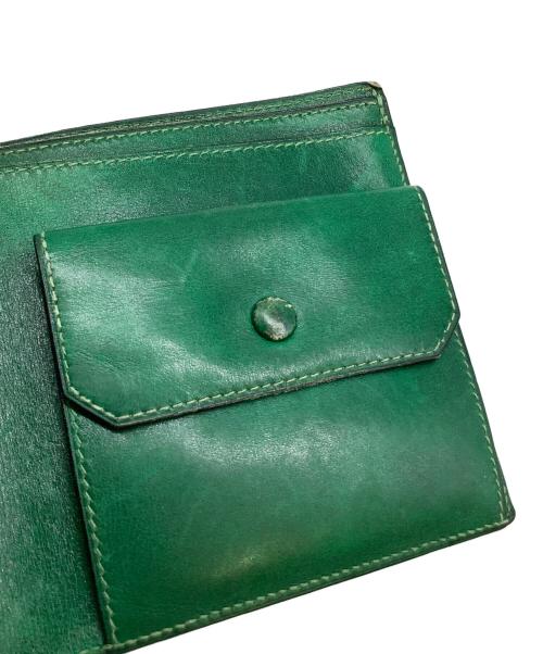 HERMES（エルメス）HERMES (エルメス) 2つ折り財布　エルメス　ガリレイ　グリーン グリーンの古着・服飾アイテム