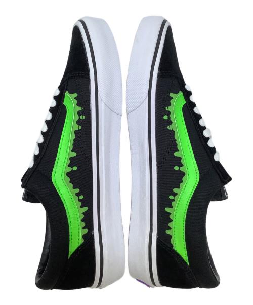 VANS（ヴァンズ）VANS (ヴァンズ) mxmxm (マジカルモッシュミスフィッツ) ローカットスニーカー　VANS mxmxm OLDSKOOL ブラック×グリーン サイズ:27.5cmの古着・服飾アイテム