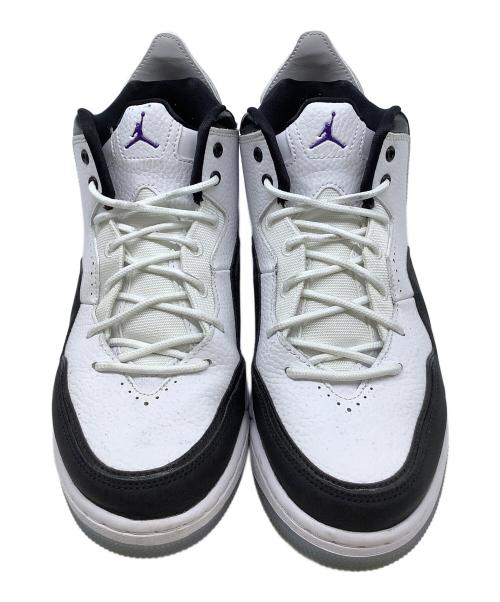 NIKE（ナイキ）NIKE (ナイキ) ハイカットスニーカー　JORDAN JORDAN COURTSIDE 23 ホワイト×ブラック サイズ:27.5cmの古着・服飾アイテム