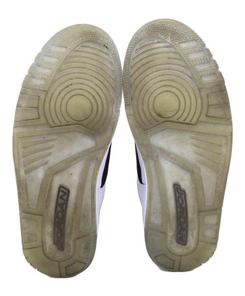 NIKE（ナイキ）NIKE (ナイキ) ハイカットスニーカー　JORDAN JORDAN COURTSIDE 23 ホワイト×ブラック サイズ:27.5cmの古着・服飾アイテム