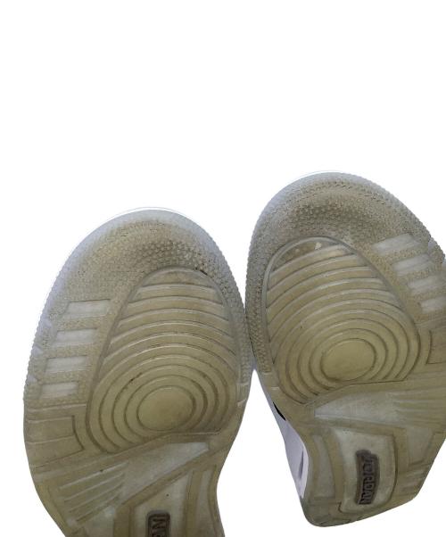 NIKE（ナイキ）NIKE (ナイキ) ハイカットスニーカー　JORDAN JORDAN COURTSIDE 23 ホワイト×ブラック サイズ:27.5cmの古着・服飾アイテム