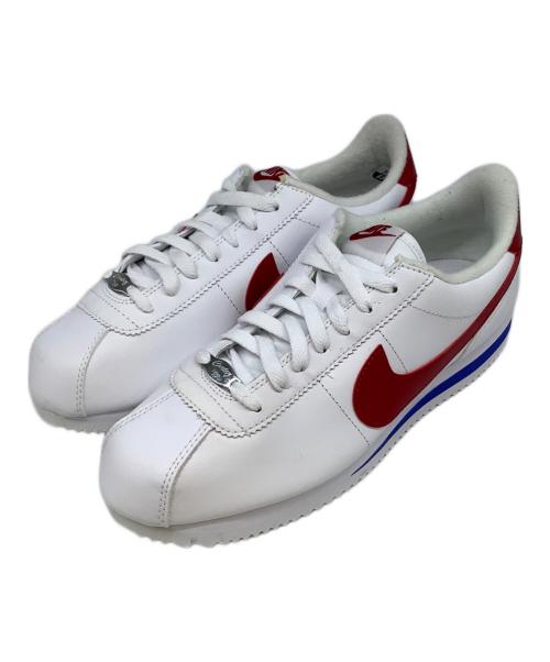 NIKE（ナイキ）NIKE (ナイキ) ローカットスニーカー ホワイト×レッド サイズ:26.5の古着・服飾アイテム