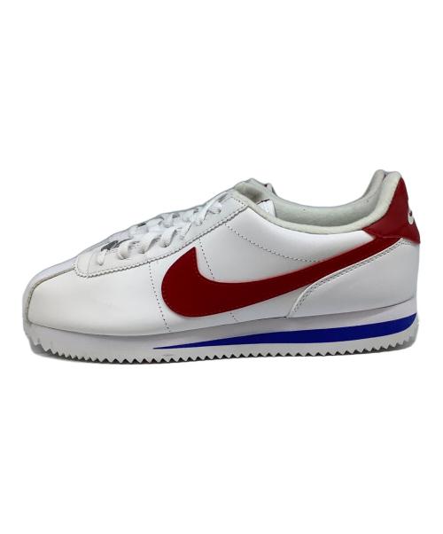 NIKE（ナイキ）NIKE (ナイキ) ローカットスニーカー ホワイト×レッド サイズ:26.5の古着・服飾アイテム