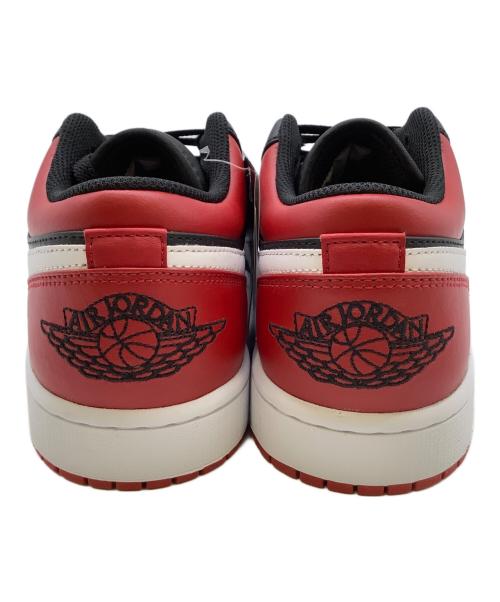 NIKE（ナイキ）NIKE (ナイキ) ローカットスニーカー　JORDAN AIRJORDAN 1 ブラック×レッド サイズ:27cm 未使用品の古着・服飾アイテム