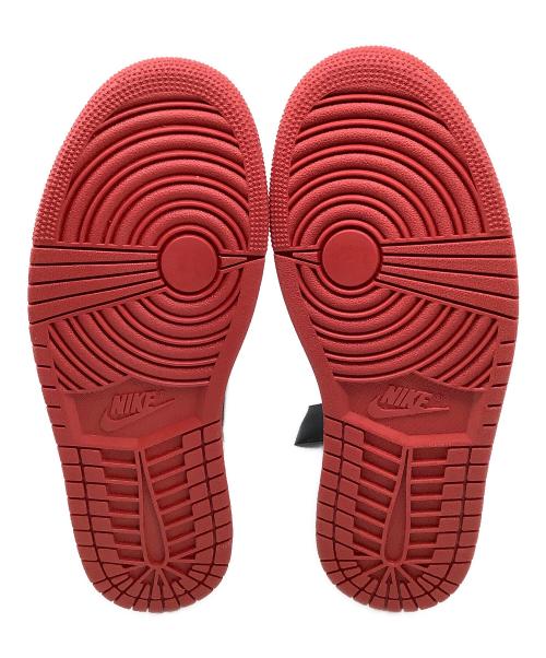NIKE（ナイキ）NIKE (ナイキ) ローカットスニーカー　JORDAN AIRJORDAN 1 ブラック×レッド サイズ:27cm 未使用品の古着・服飾アイテム