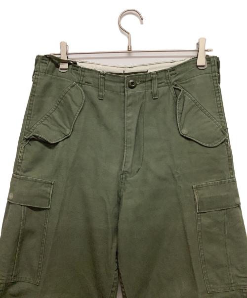 US ARMY（ユーエスアーミー）US ARMY (ユーエスアーミー) M-65 FIELD PANTS オリーブ サイズ:mの古着・服飾アイテム