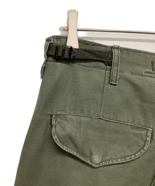 US ARMY（ユーエスアーミー）US ARMY (ユーエスアーミー) M-65 FIELD PANTS オリーブ サイズ:mの古着・服飾アイテム
