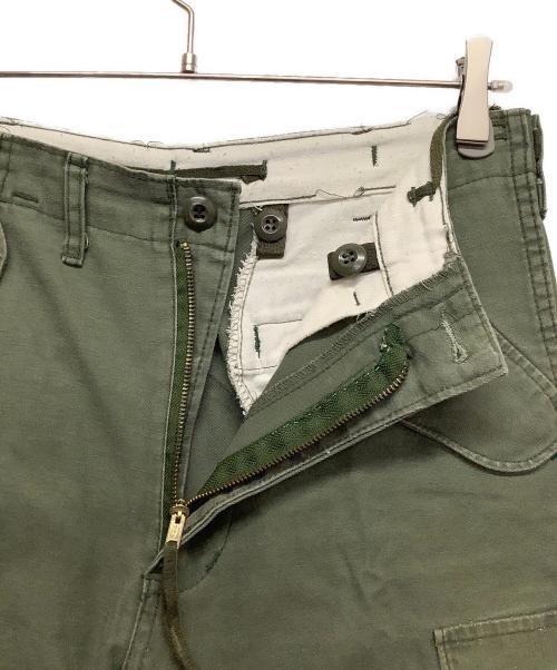 US ARMY（ユーエスアーミー）US ARMY (ユーエスアーミー) M-65 FIELD PANTS オリーブ サイズ:mの古着・服飾アイテム