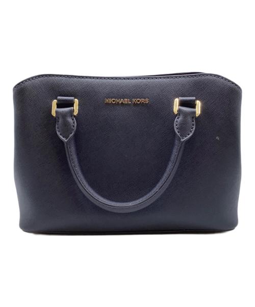 MICHAEL KORS（マイケルコース）MICHAEL KORS (マイケルコース) 2WAYバッグ ネイビーの古着・服飾アイテム