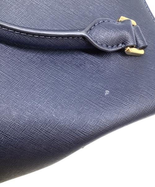 MICHAEL KORS（マイケルコース）MICHAEL KORS (マイケルコース) 2WAYバッグ ネイビーの古着・服飾アイテム