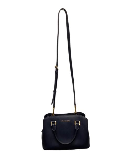 MICHAEL KORS（マイケルコース）MICHAEL KORS (マイケルコース) 2WAYバッグ ネイビーの古着・服飾アイテム