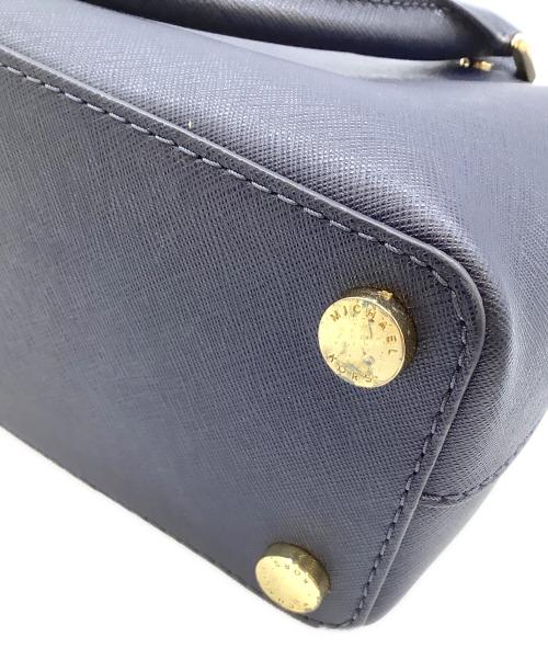 MICHAEL KORS（マイケルコース）MICHAEL KORS (マイケルコース) 2WAYバッグ ネイビーの古着・服飾アイテム