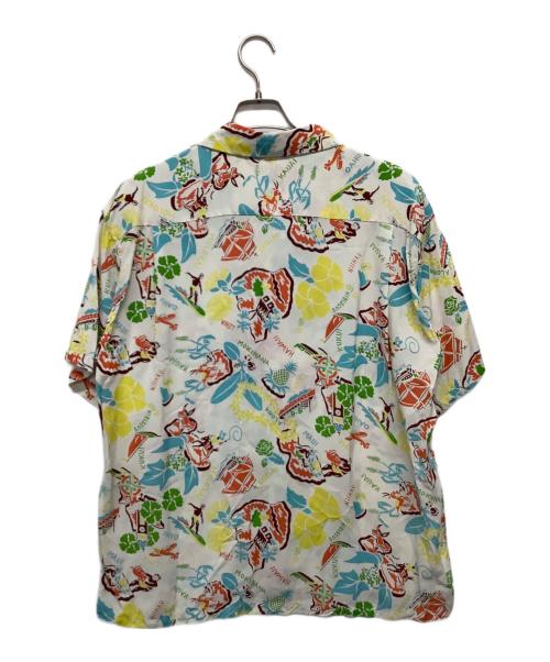 Sun Surf（サンサーフ）Sun Surf (サンサーフ) アロハシャツ ホワイト×マルチカラー サイズ:XLの古着・服飾アイテム