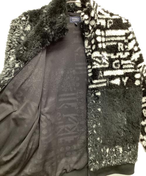 PEARLY GATES（パーリーゲイツ）PEARLY GATES (パーリーゲイツ) ゴルフウェア(トップス) ホワイト×ブラック サイズ:5の古着・服飾アイテム