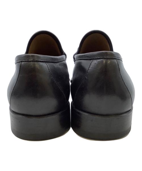 GUCCI（グッチ）GUCCI (グッチ) ビットローファー　 ブラック サイズ:40 1/2 Eの古着・服飾アイテム