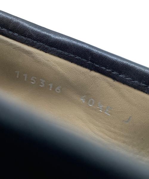 GUCCI（グッチ）GUCCI (グッチ) ビットローファー　 ブラック サイズ:40 1/2 Eの古着・服飾アイテム