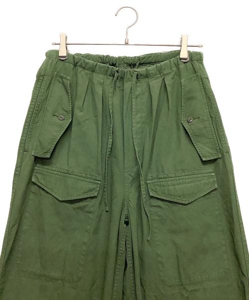 ticca（ティッカ）ticca (ティッカ) カーゴパンツ オリーブ サイズ:FREEの古着・服飾アイテム