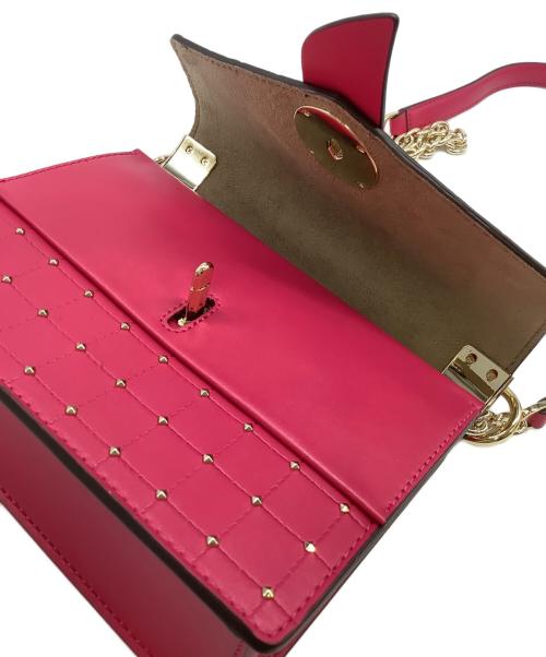 MICHAEL KORS（マイケルコース）MICHAEL KORS (マイケルコース) ショルダーバッグ ピンクの古着・服飾アイテム