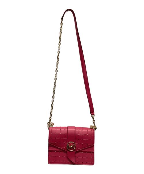 MICHAEL KORS（マイケルコース）MICHAEL KORS (マイケルコース) ショルダーバッグ ピンクの古着・服飾アイテム