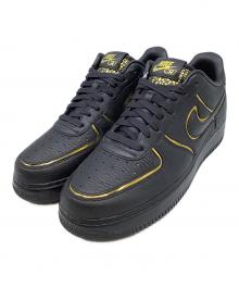 NIKE（ナイキ）の古着「NIKE  AIR FORCE 1 LOW CR7 BY YOU」｜ブラック×ゴールド