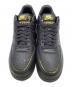 中古・古着 NIKE (ナイキ) NIKE  AIR FORCE 1 LOW CR7 BY YOU ブラック×ゴールド サイズ:29cm 未使用品：18000円
