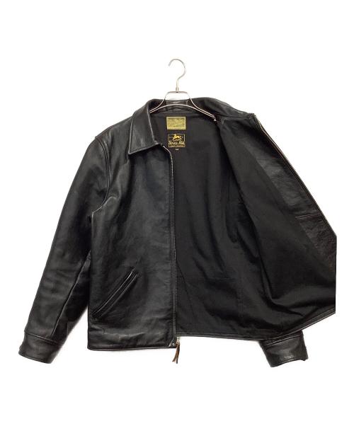 Joe McCOY（ジョーマッコイ）Joe McCOY (ジョーマッコイ) レザージャケット ブラック サイズ:44の古着・服飾アイテム