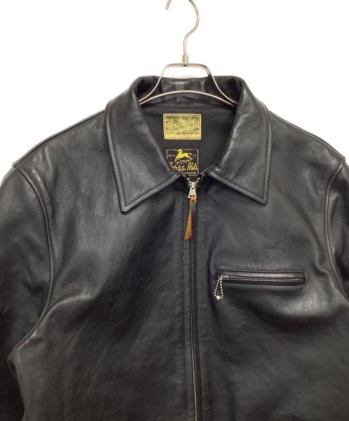 Joe McCOY（ジョーマッコイ）Joe McCOY (ジョーマッコイ) レザージャケット ブラック サイズ:44の古着・服飾アイテム