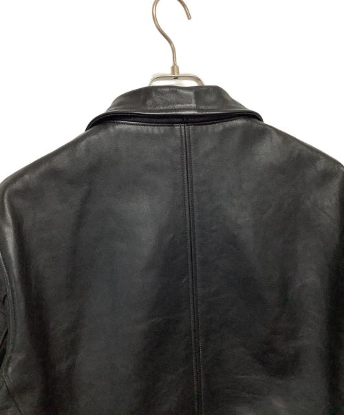 Joe McCOY（ジョーマッコイ）Joe McCOY (ジョーマッコイ) レザージャケット ブラック サイズ:44の古着・服飾アイテム