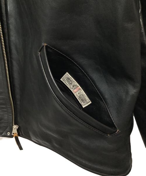 Joe McCOY（ジョーマッコイ）Joe McCOY (ジョーマッコイ) レザージャケット ブラック サイズ:44の古着・服飾アイテム