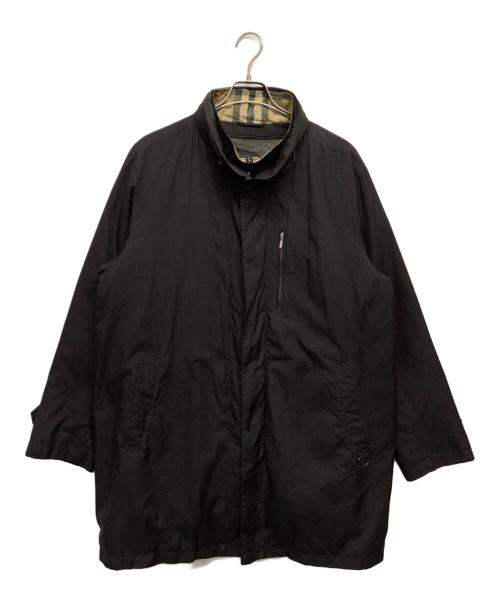 BURBERRY LONDON（バーバリーロンドン）BURBERRY LONDON (バーバリーロンドン) ライナー付コート ブラック サイズ:LLの古着・服飾アイテム