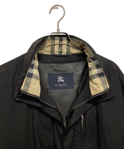BURBERRY LONDON（バーバリーロンドン）BURBERRY LONDON (バーバリーロンドン) ライナー付コート ブラック サイズ:LLの古着・服飾アイテム