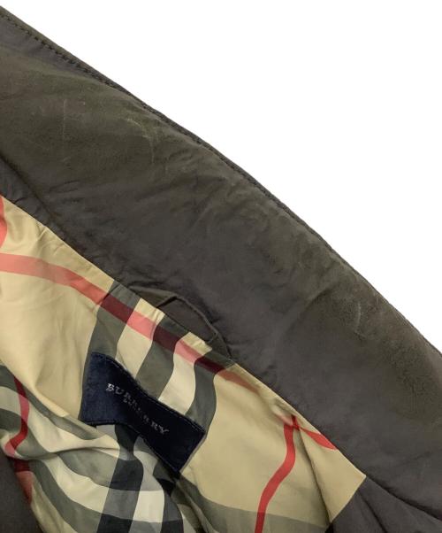 BURBERRY LONDON（バーバリーロンドン）BURBERRY LONDON (バーバリーロンドン) スタンドカラージャケット グレー サイズ:LLの古着・服飾アイテム