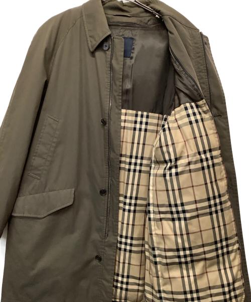 BURBERRY LONDON（バーバリーロンドン）BURBERRY LONDON (バーバリーロンドン) ダウンライナー付コート カーキ サイズ:LLの古着・服飾アイテム