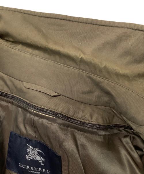 BURBERRY LONDON（バーバリーロンドン）BURBERRY LONDON (バーバリーロンドン) ダウンライナー付コート カーキ サイズ:LLの古着・服飾アイテム