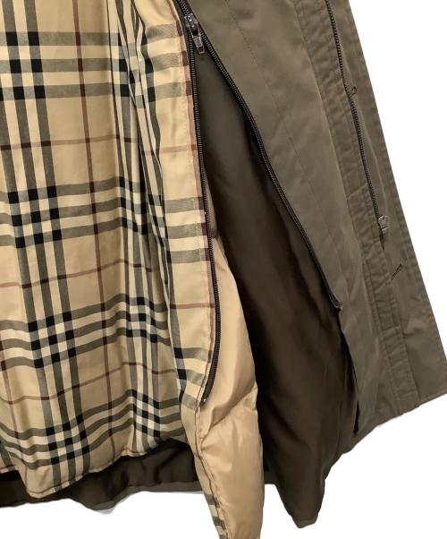 BURBERRY LONDON（バーバリーロンドン）BURBERRY LONDON (バーバリーロンドン) ダウンライナー付コート カーキ サイズ:LLの古着・服飾アイテム
